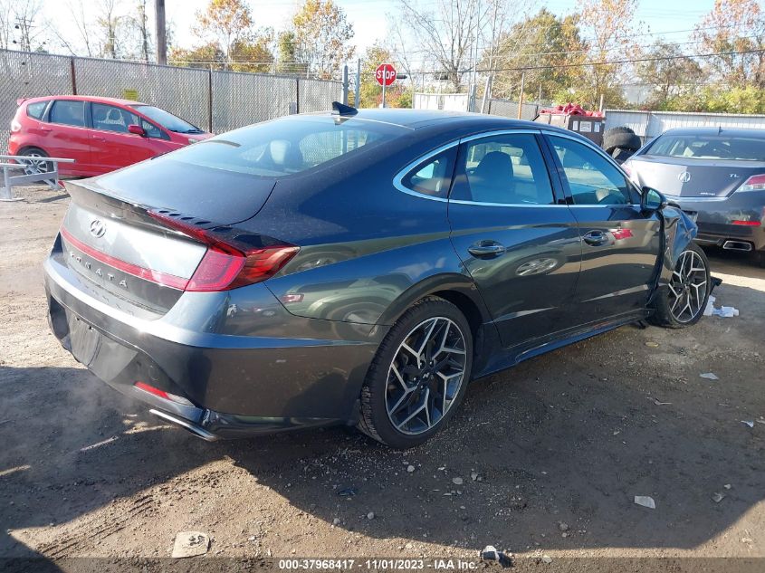 2022 HYUNDAI SONATA N LINE - KMHL14JC3NA244880