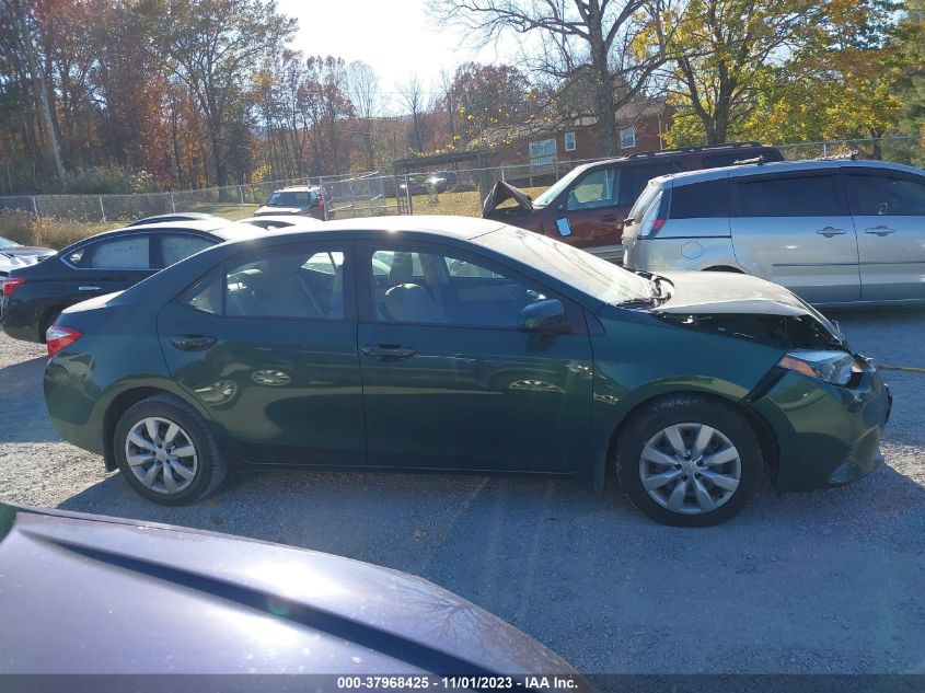 2015 TOYOTA COROLLA - 2TB1BURHE3FC33541