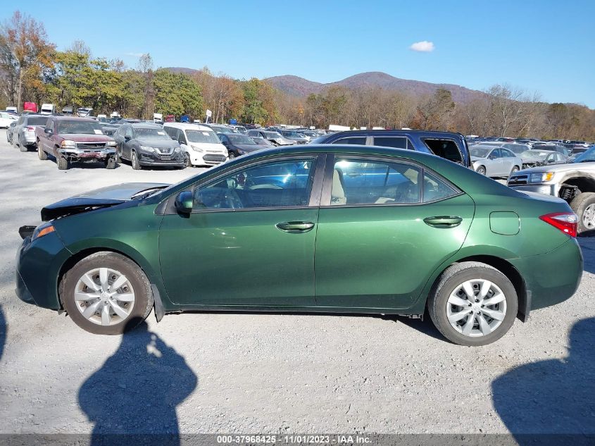 2015 TOYOTA COROLLA - 2TB1BURHE3FC33541