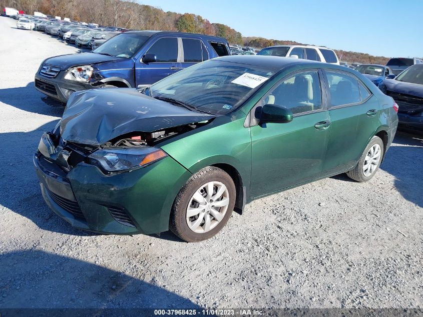 2015 TOYOTA COROLLA - 2TB1BURHE3FC33541