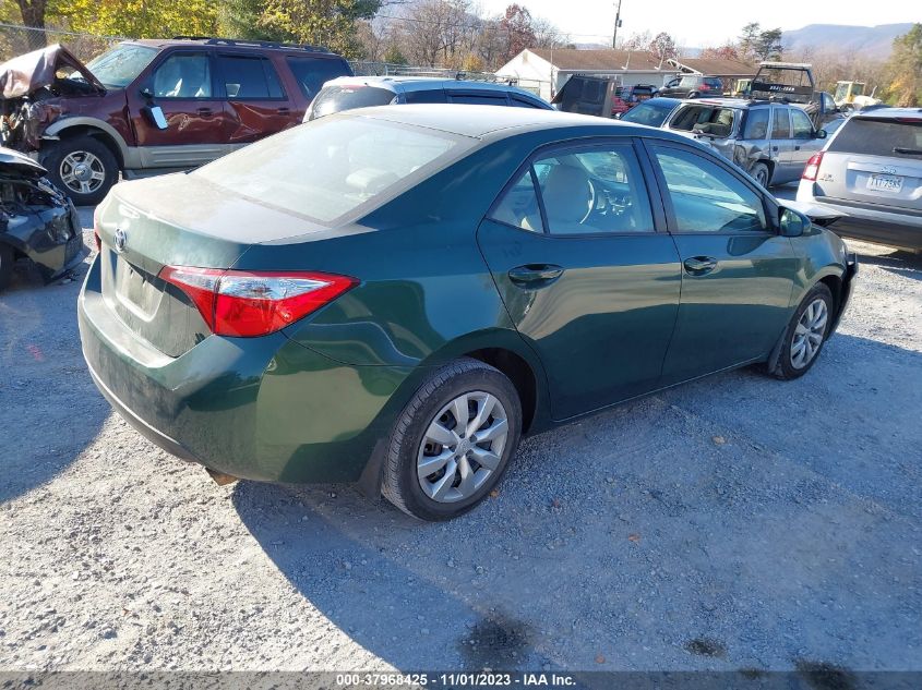 2015 TOYOTA COROLLA - 2TB1BURHE3FC33541