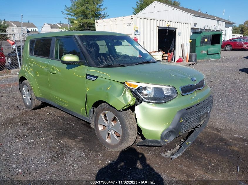 2015 KIA SOUL - KNDJN2A26F7763447