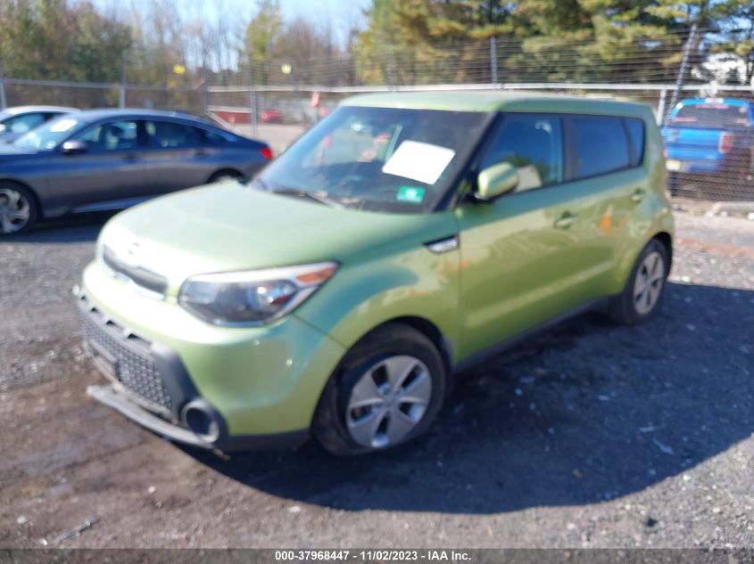 2015 KIA SOUL - KNDJN2A26F7763447