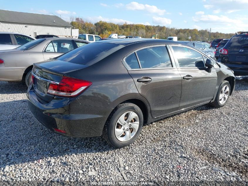 2013 HONDA CIVIC LX - 19XFB2F51DE028471
