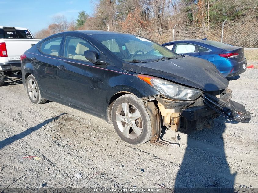 2013 HYUNDAI ELANTRA GLS - 5NPDH4AE3DH216493