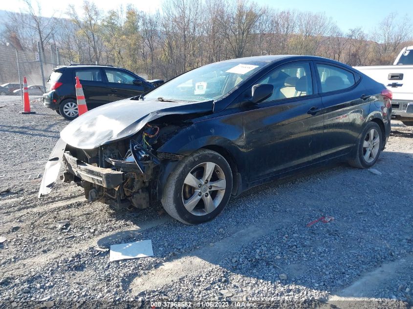 2013 HYUNDAI ELANTRA GLS - 5NPDH4AE3DH216493