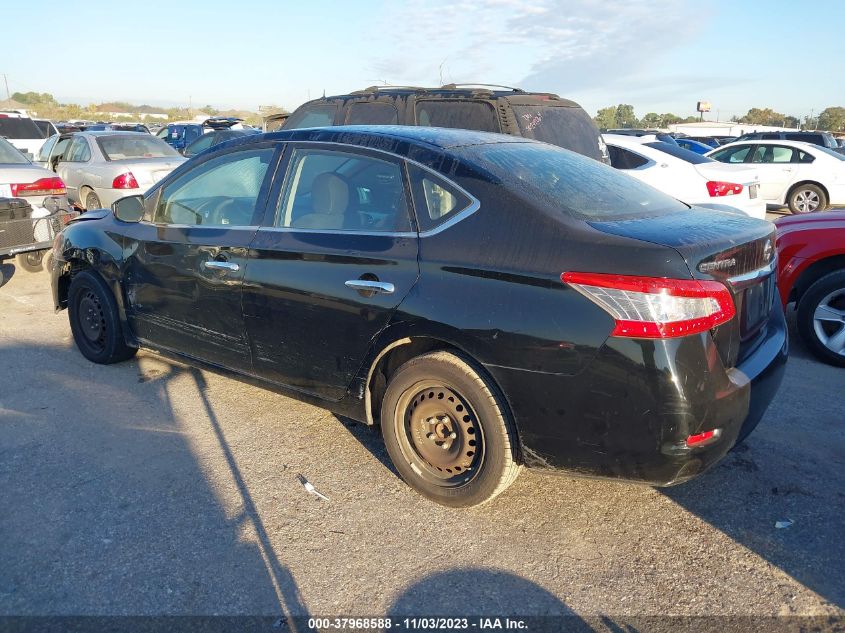 2015 NISSAN SENTRA S - 3N1AB7AP2FY249453