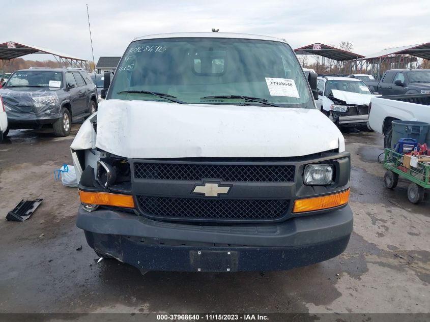 2014 CHEVROLET EXPRESS 1500 WORK VAN 1GCSGAFX1E1105288