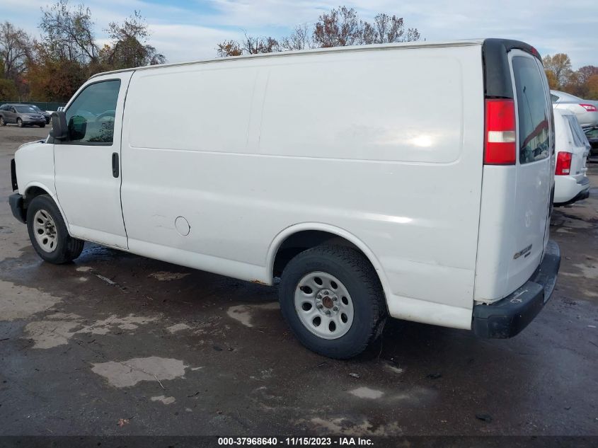 2014 CHEVROLET EXPRESS 1500 WORK VAN 1GCSGAFX1E1105288