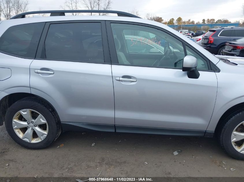 2016 SUBARU FORESTER 2.5I PREMIUM - JF2SJADC8GH405844