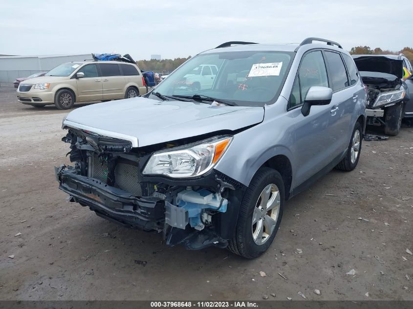 2016 SUBARU FORESTER 2.5I PREMIUM - JF2SJADC8GH405844