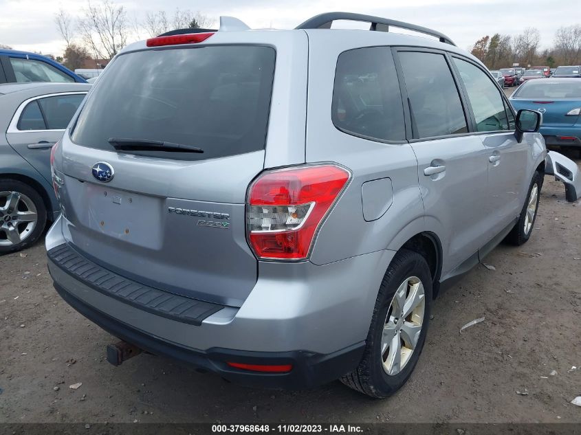 2016 SUBARU FORESTER 2.5I PREMIUM - JF2SJADC8GH405844