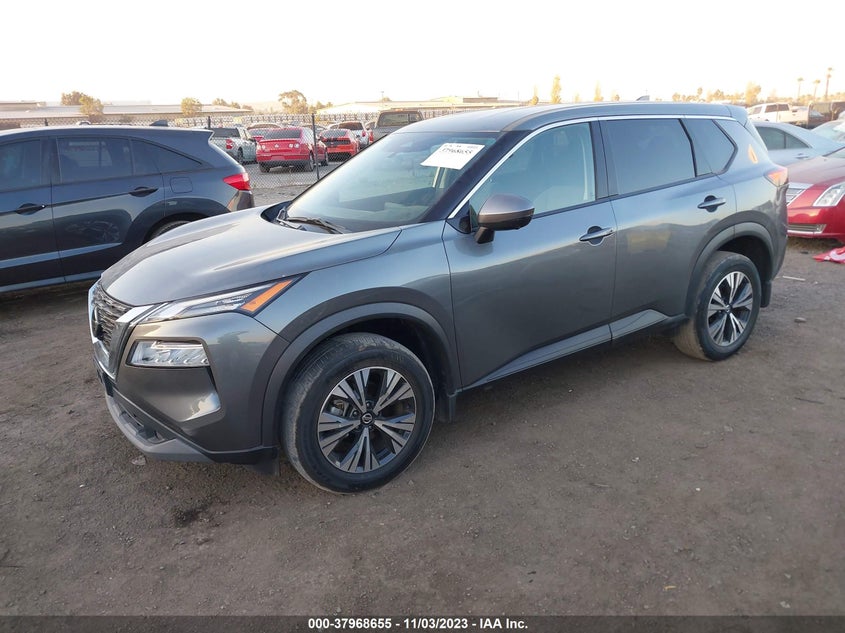 VIN 5N1AT3BA7MC676027 2021 NISSAN ROGUE SV