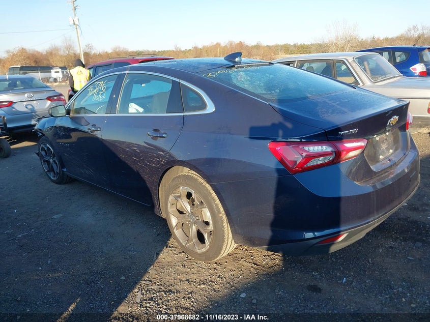 VIN 1G1ZD5ST2NF132111 2022 CHEVROLET MALIBU LT