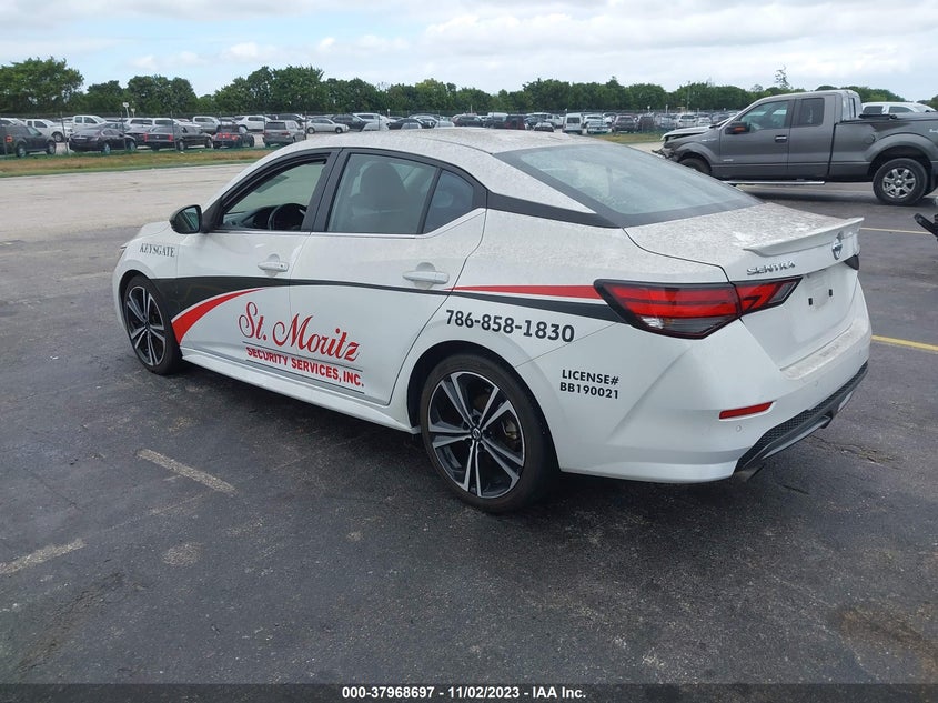 VIN 3N1AB8DV1MY207756 2021 NISSAN SENTRA SR