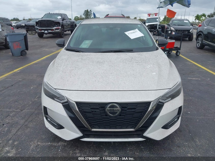 VIN 3N1AB8DV1MY207756 2021 NISSAN SENTRA SR