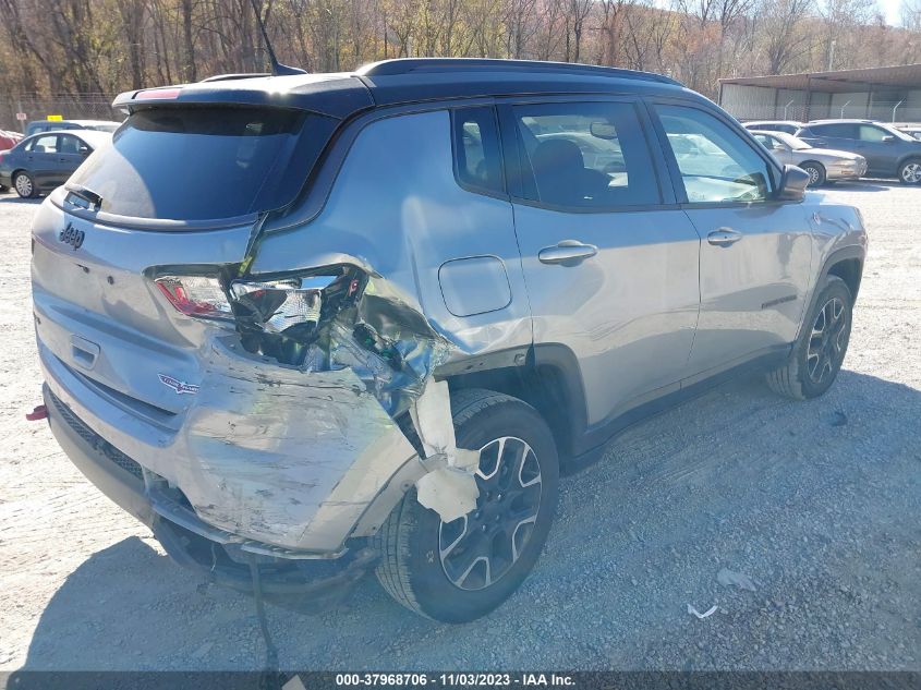 VIN 3C4NJDDB1MT524059 2021 JEEP COMPASS TRAILHAWK