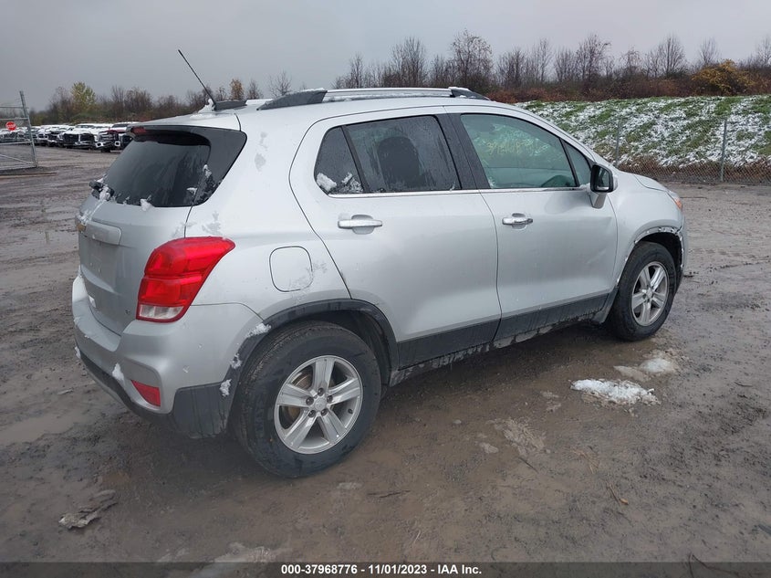 VIN 3GNCJLSB2LL222936 2020 CHEVROLET TRAX 1LT