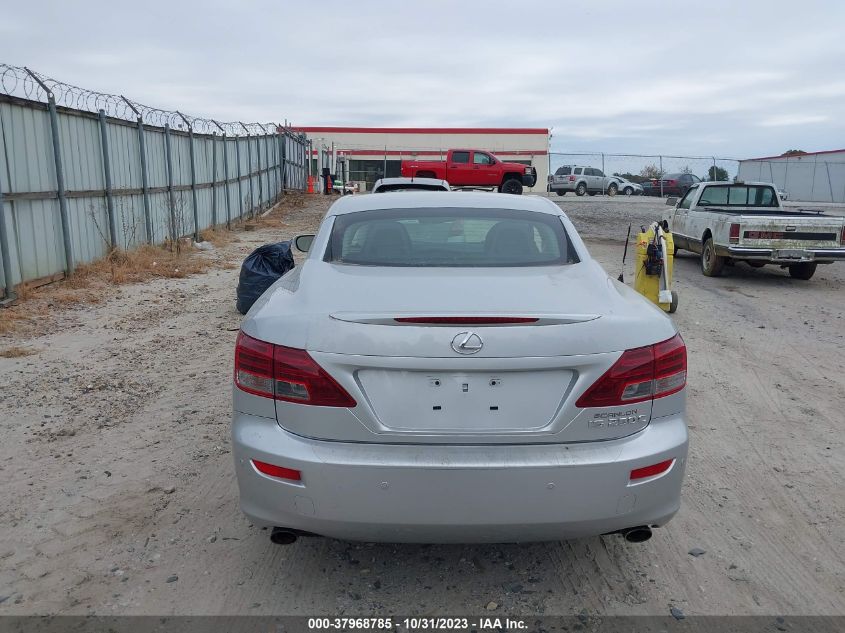 2013 LEXUS IS 250C JTHFF2C26D2528359