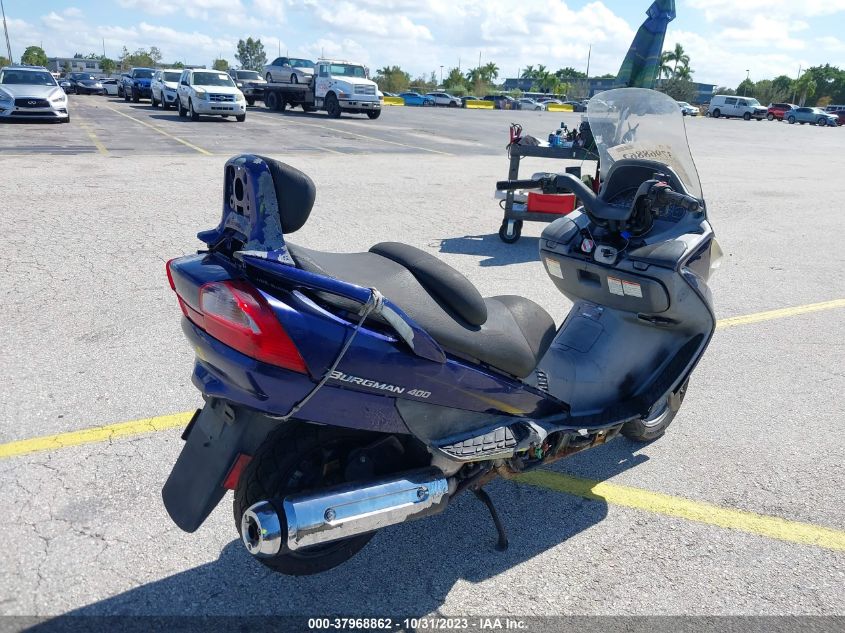 2005 SUZUKI AN400 K3 JS1CK43A252102179