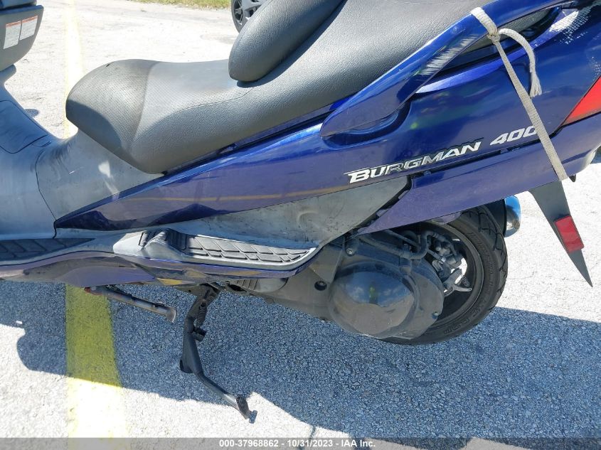 2005 SUZUKI AN400 K3 JS1CK43A252102179