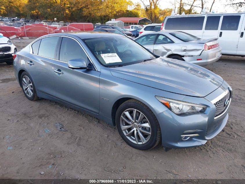 2014 INFINITI Q50 HYBRID PREMIUM - JN1AV7ARXEM702826