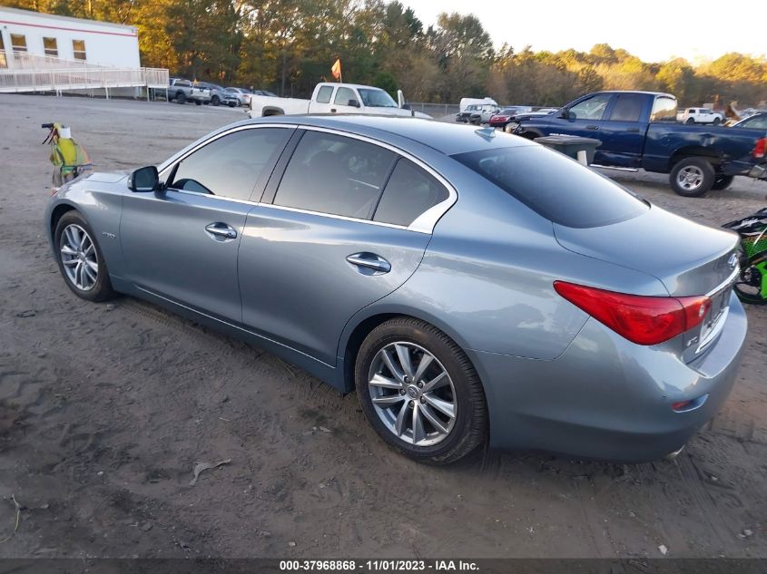 2014 INFINITI Q50 HYBRID PREMIUM - JN1AV7ARXEM702826