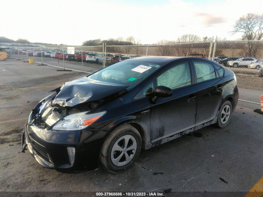 2014 TOYOTA PRIUS THREE - JTDKN3DU1E0382748