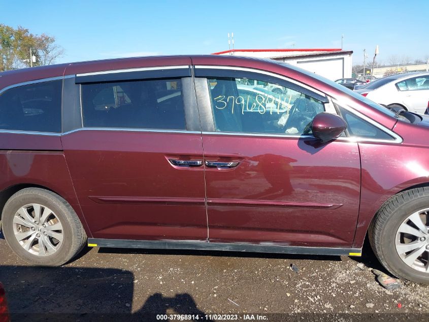 2014 HONDA ODYSSEY EXL - 5FNRL5H61EB100394