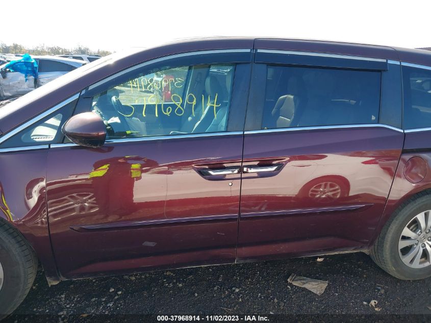 2014 HONDA ODYSSEY EXL - 5FNRL5H61EB100394