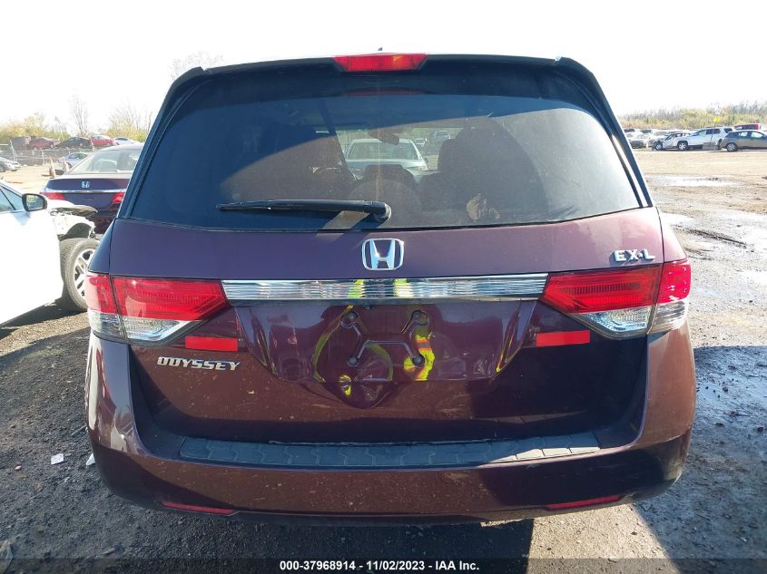 2014 HONDA ODYSSEY EXL - 5FNRL5H61EB100394