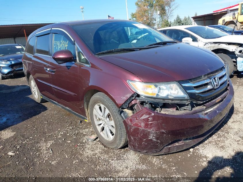 2014 HONDA ODYSSEY EXL - 5FNRL5H61EB100394