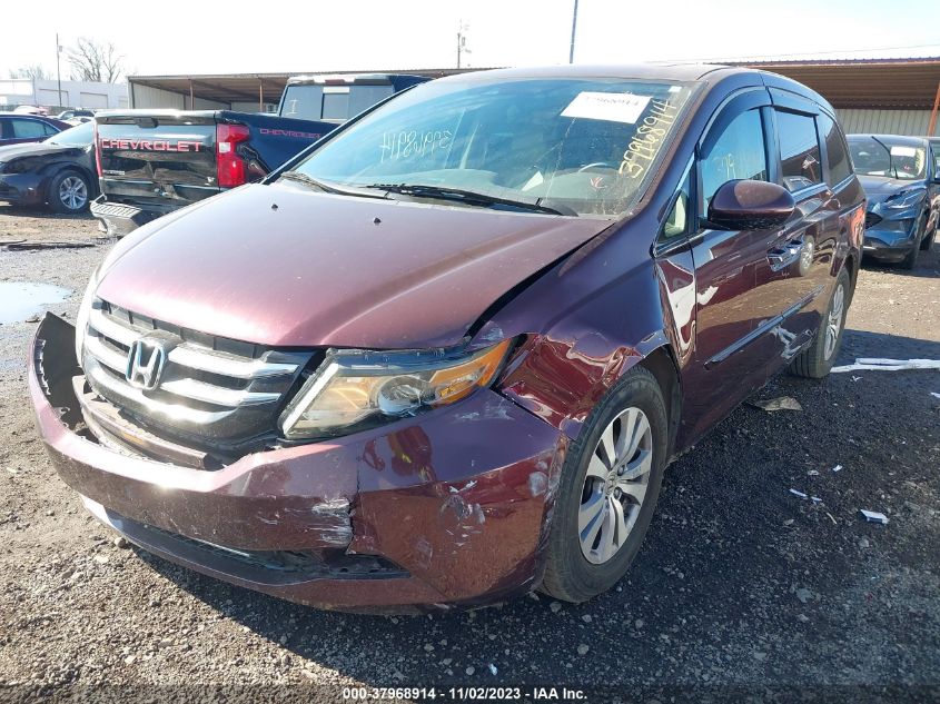 2014 HONDA ODYSSEY EXL - 5FNRL5H61EB100394