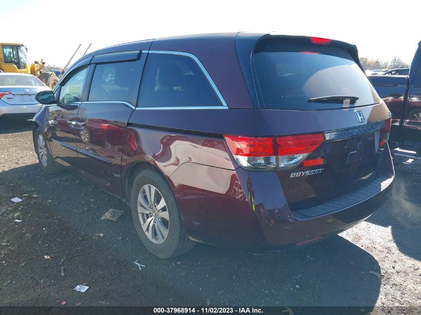 2014 HONDA ODYSSEY EXL - 5FNRL5H61EB100394