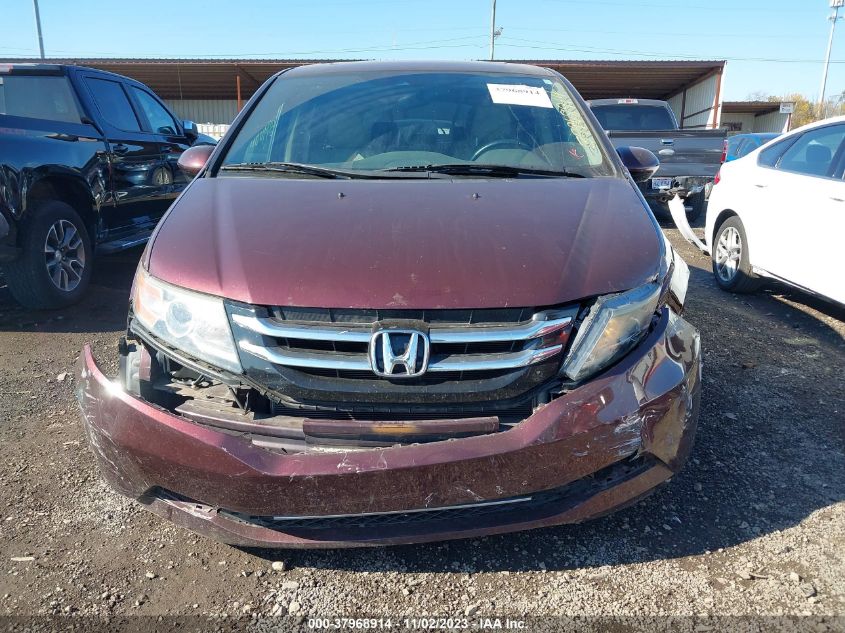 2014 HONDA ODYSSEY EXL - 5FNRL5H61EB100394