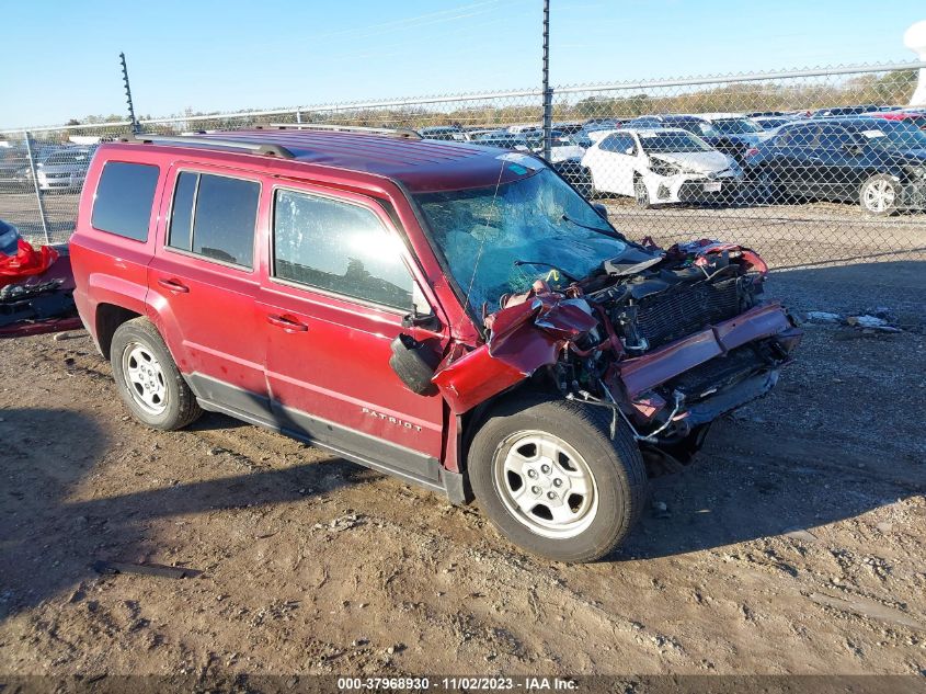 2017 JEEP PATRIOT SPORT - 1C4NJPBA8HD116469