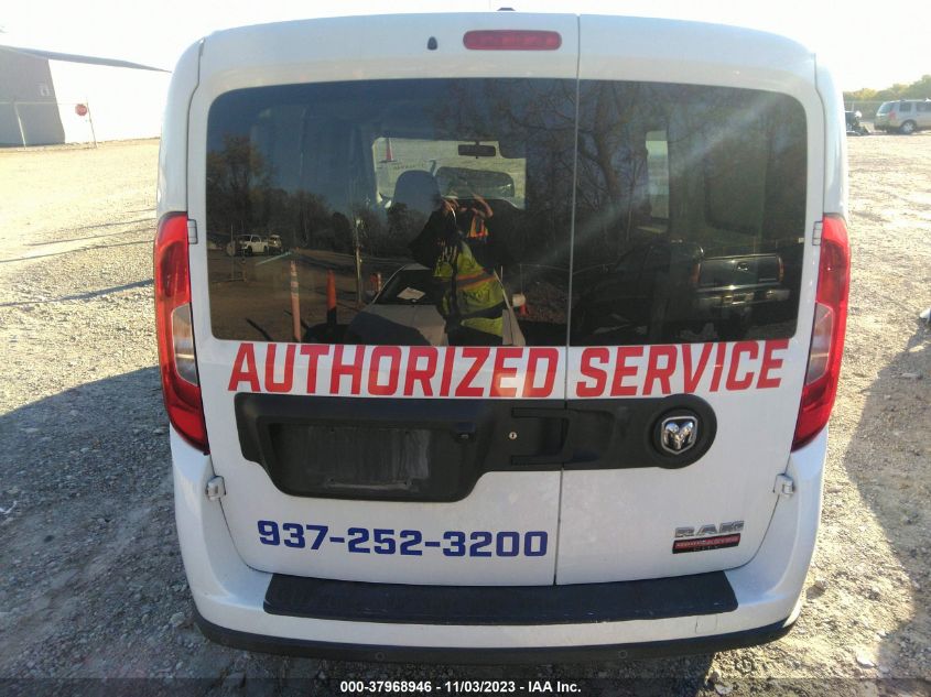2015 RAM PROMASTER CITY CARGO VAN TRADESMAN SLT ZFBERFBT3F6952490