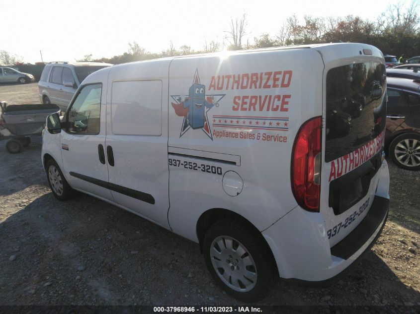 2015 RAM PROMASTER CITY CARGO VAN TRADESMAN SLT ZFBERFBT3F6952490
