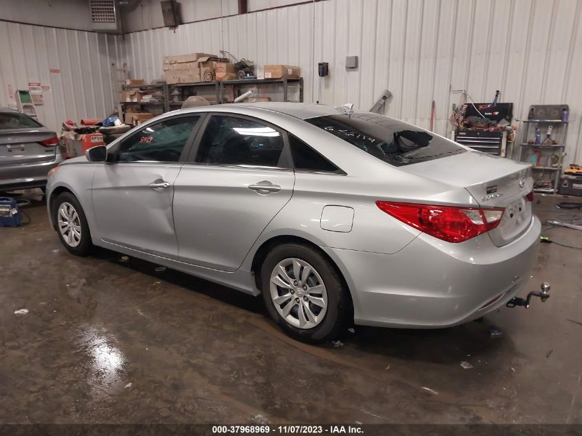 2013 HYUNDAI SONATA GLS - 5NPEB4AC6DH546195