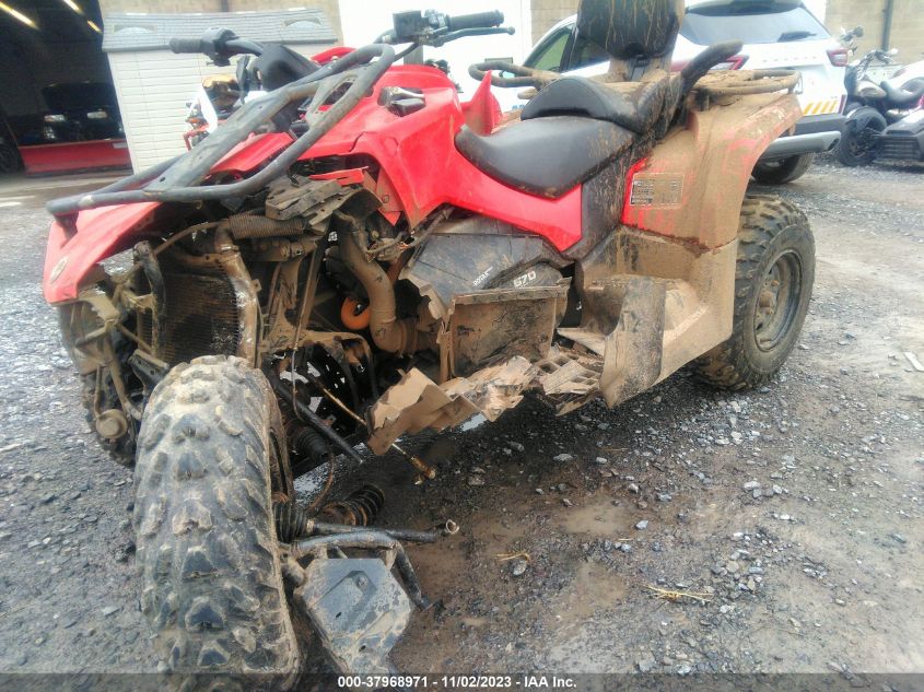 2022 CAN-AM OUTLANDER MAX 570/570 DPS 3JBLMAT46NJ001118