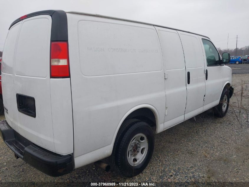 2015 CHEVROLET EXPRESS CARGO VAN 1GCZGTCG4F1140620