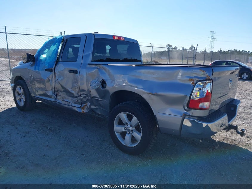 VIN 1C6RR6FG8MS580684 2021 RAM 1500 CLASSIC TRADESMAN  4X2 6\4" BOX