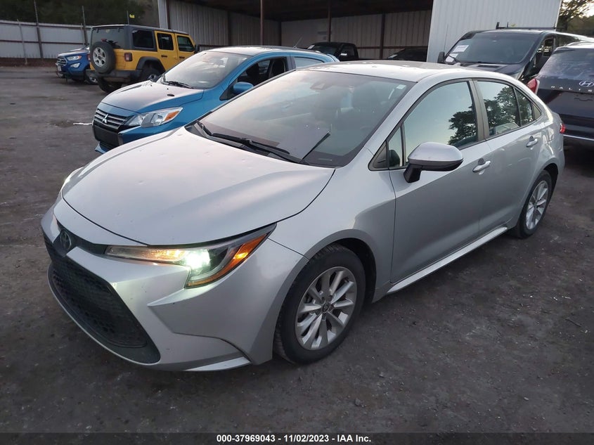 VIN 5YFVPMAE5MP261655 2021 TOYOTA COROLLA LE