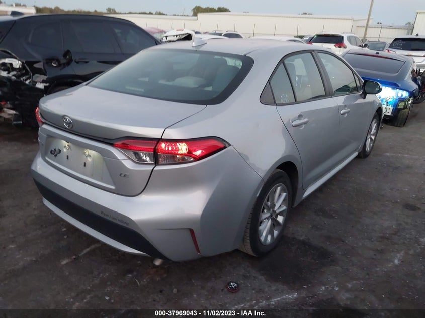 VIN 5YFVPMAE5MP261655 2021 TOYOTA COROLLA LE