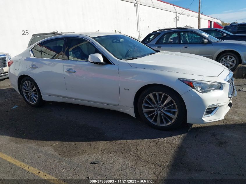 2018 INFINITI Q50 3.0T LUXE - JN1EV7AR4JM431015
