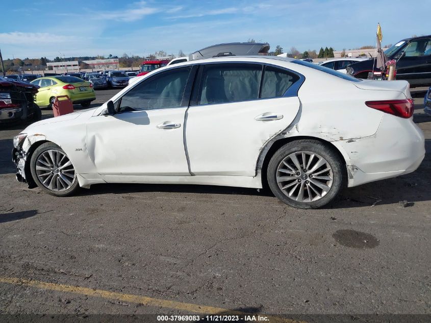 2018 INFINITI Q50 3.0T LUXE - JN1EV7AR4JM431015