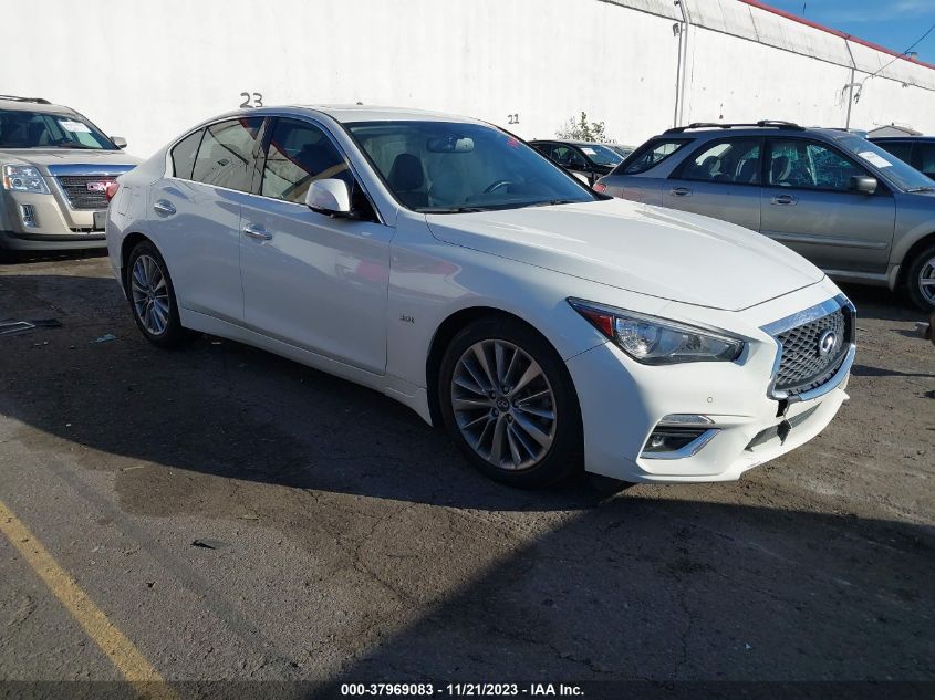 2018 INFINITI Q50 3.0T LUXE - JN1EV7AR4JM431015