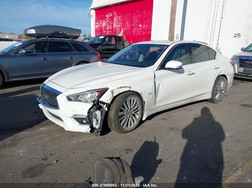 2018 INFINITI Q50 3.0T LUXE - JN1EV7AR4JM431015