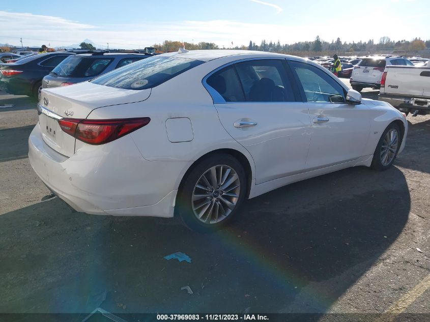 2018 INFINITI Q50 3.0T LUXE - JN1EV7AR4JM431015