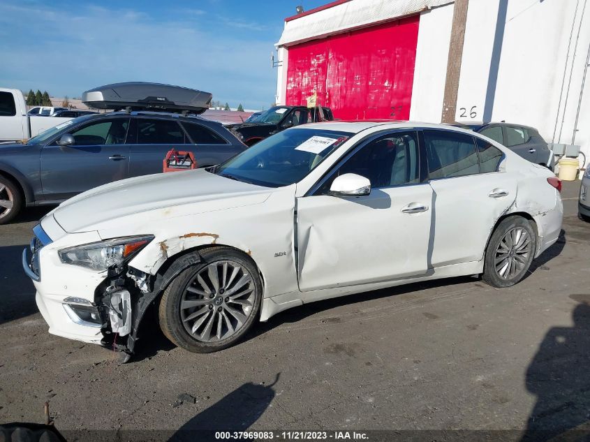 2018 INFINITI Q50 3.0T LUXE - JN1EV7AR4JM431015